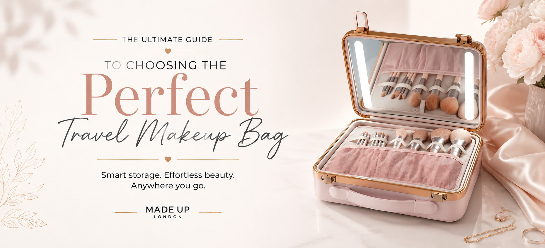 Travel Makeup Bag Guide: Stay Organised Wherever You Go